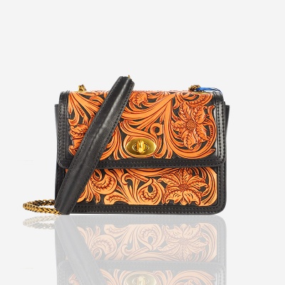 红谷御匠牛皮革女包