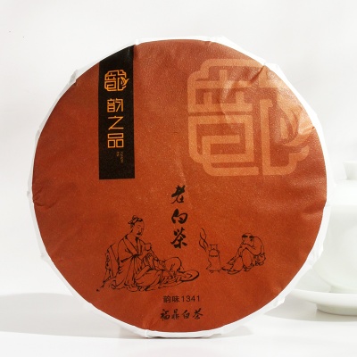 韵之品|福鼎白茶 韵味1341 紧压寿眉2013年·340g